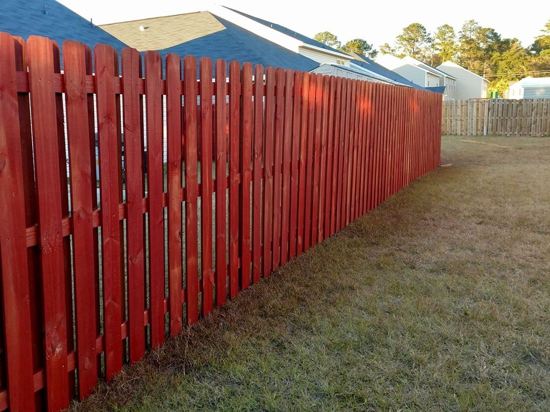 Photo of a Wood Fence in Savannah, Georgia