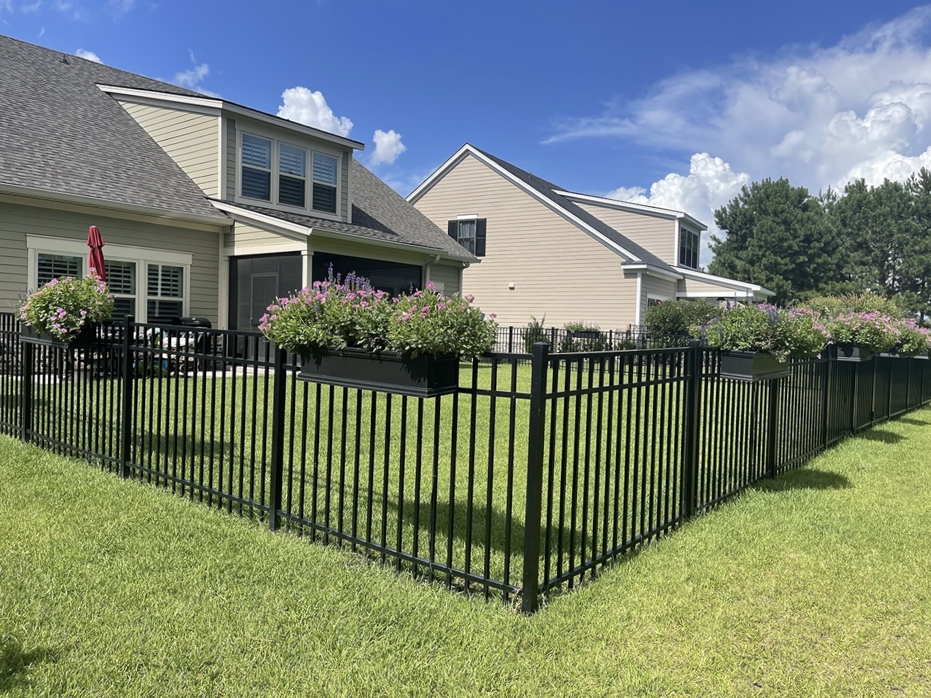 Photo of Savannah Georgia residential fence