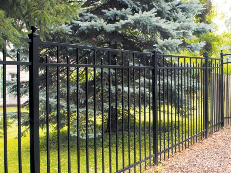 Aluminum fence