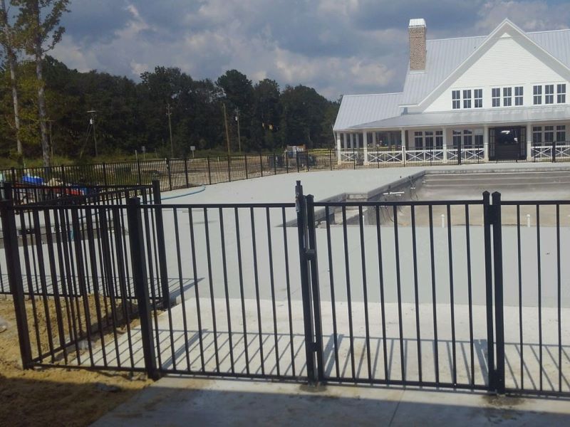 Aluminum Fence for commercial properties in Georgia and South Carolina