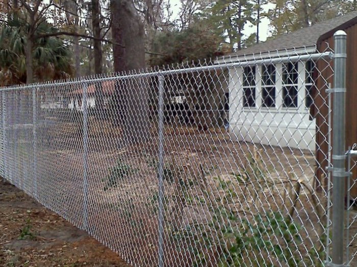 Chain Link fencing in Savannah Georgia