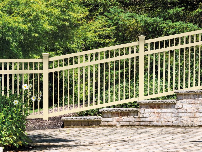 Popular Cottonwood Vinyl Decorative Fence Style Selected by our Georgia and South Carolina Residents