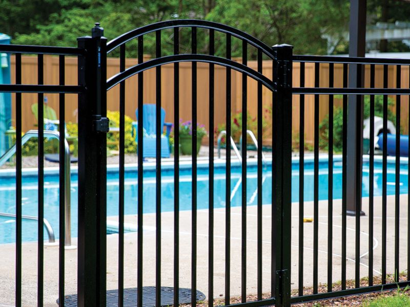 Popular Aluminum Fence Granite Style Selected by our Georgia and South Carolina Residents
