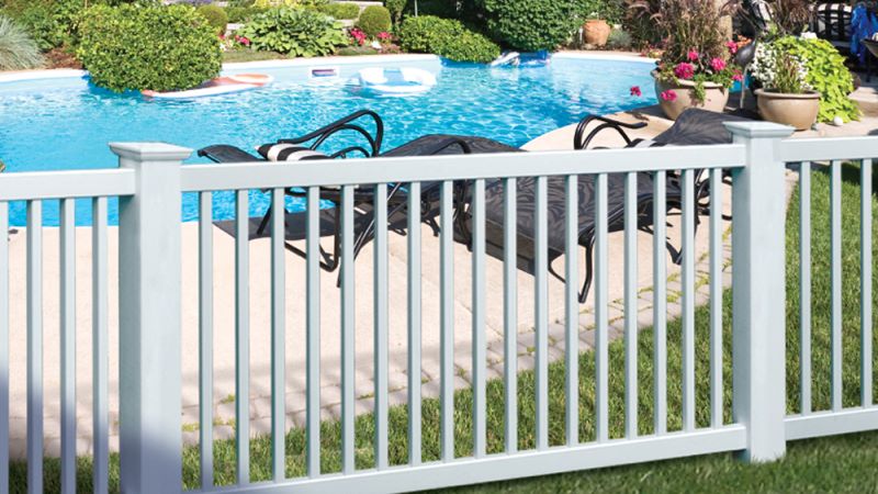 Vinyl pool code fencing in Georgia