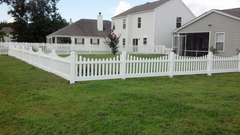 Decorative Vinyl fencing in Georgia