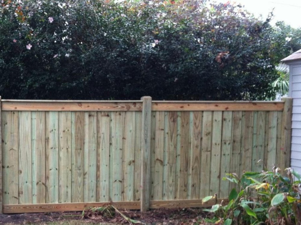 Pool Wood fencing in Georgia