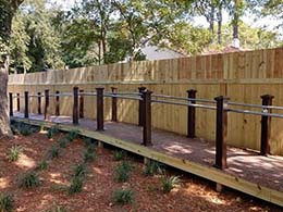 Wood fence solutions for the Savannah, GA area