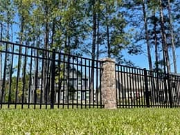 Aluminum fence solutions for the Savannah, GA area.