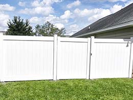 Vinyl fence solutions for the Savannah, GA area