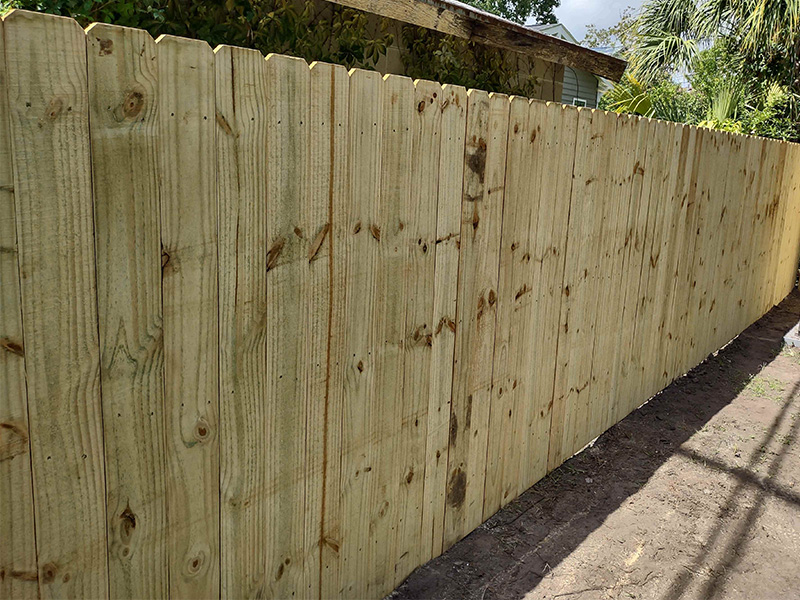 Port Royal South Carolina wood privacy fencing